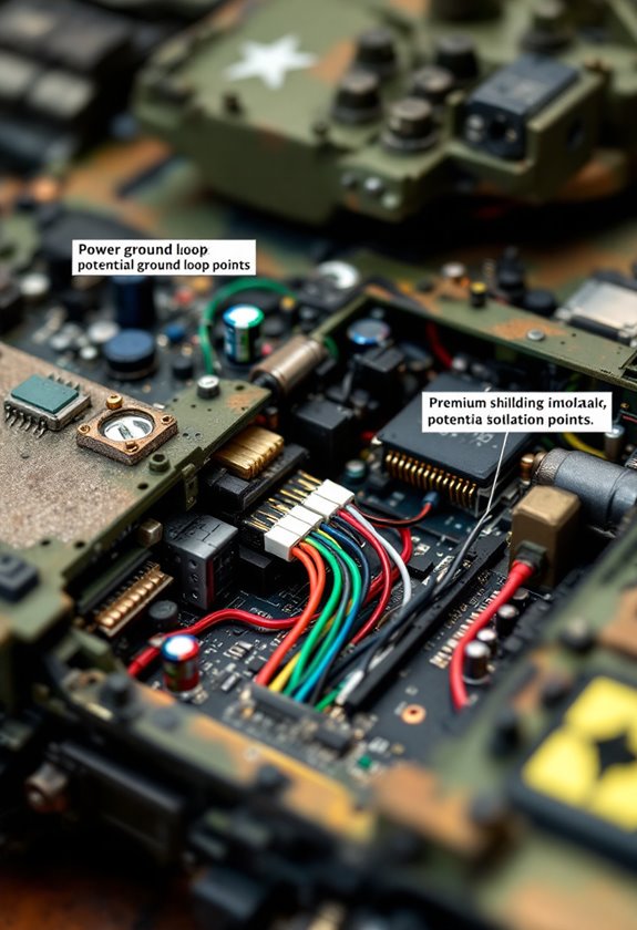 audio setup and connections