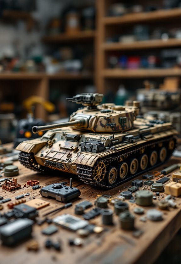 diverse rc tank options