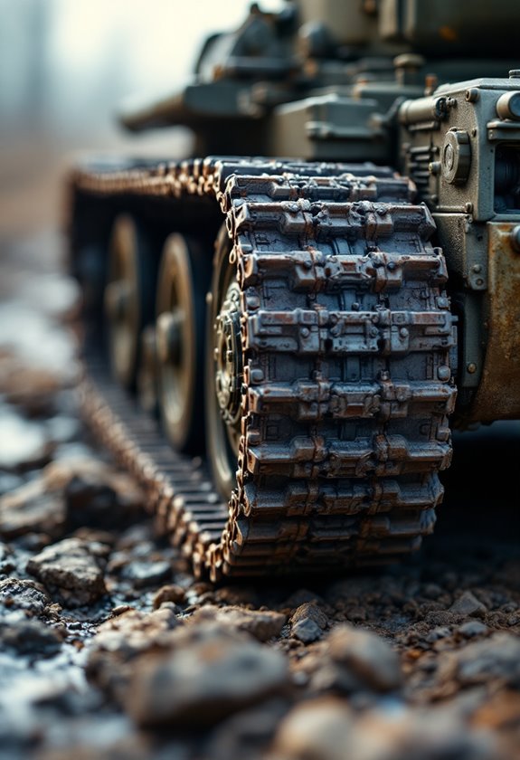 enhanced rc tank mobility