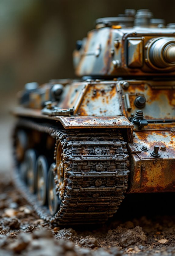 historical tank modeling evolution