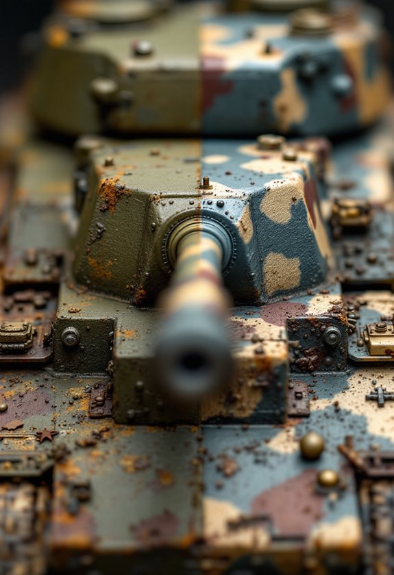 late war camouflage evolution