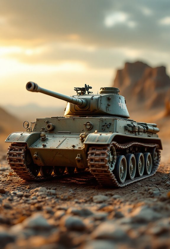 nostalgic remote control tanks