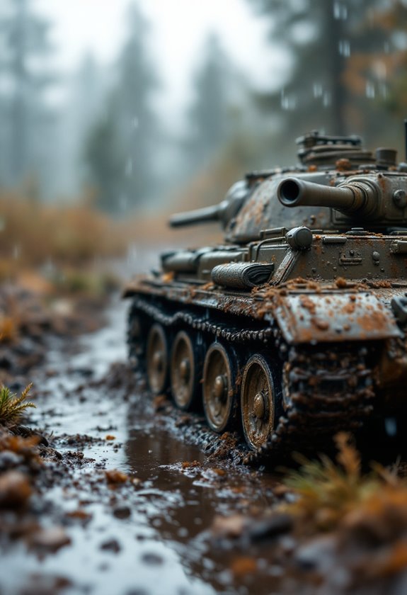 precipitation impact on rc tanking