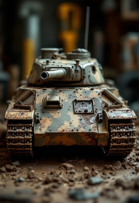 rc tank parts hub