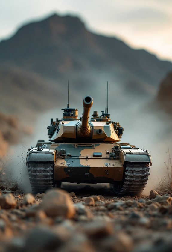 rc tanks shooting nerf bullets