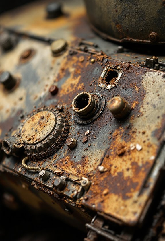 realistic rc tank weathering