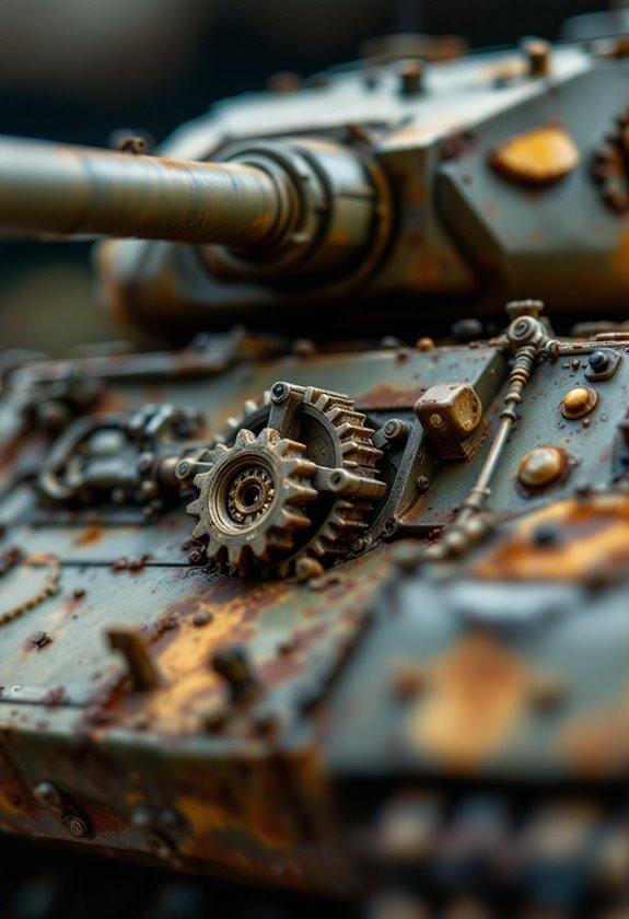 realistic tank model features