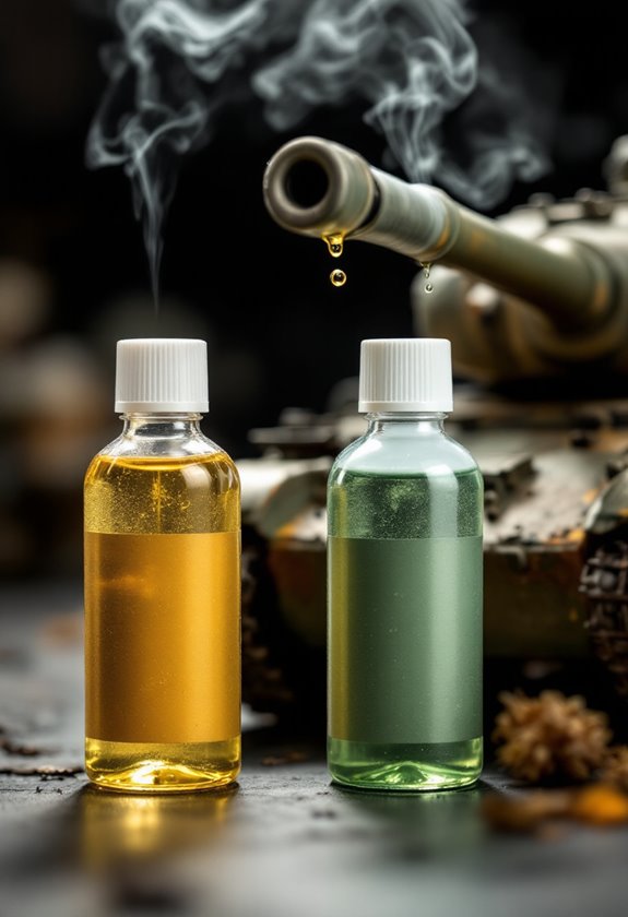 safety precautions for smoke oils