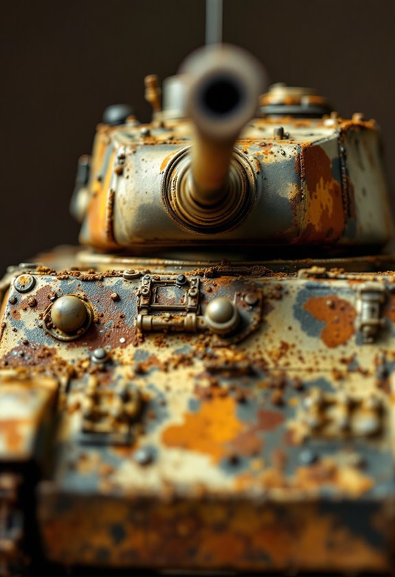 scale modeling wwii tanks