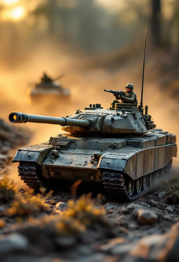 top rc t 72 tanks