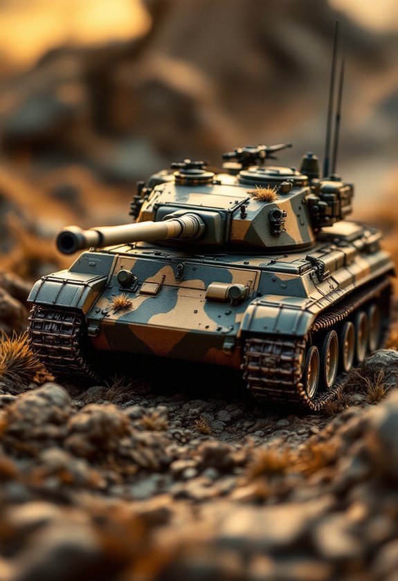 ultimate modeling experience tanks